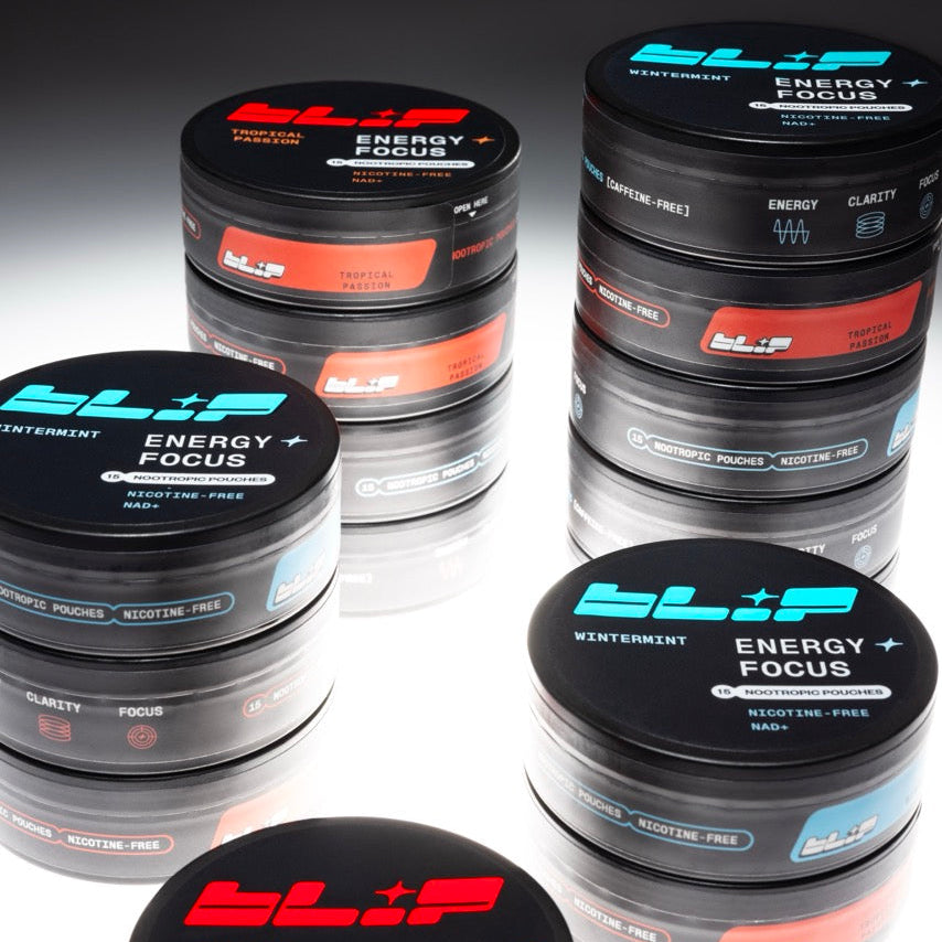 energy + focus nootropic pouches