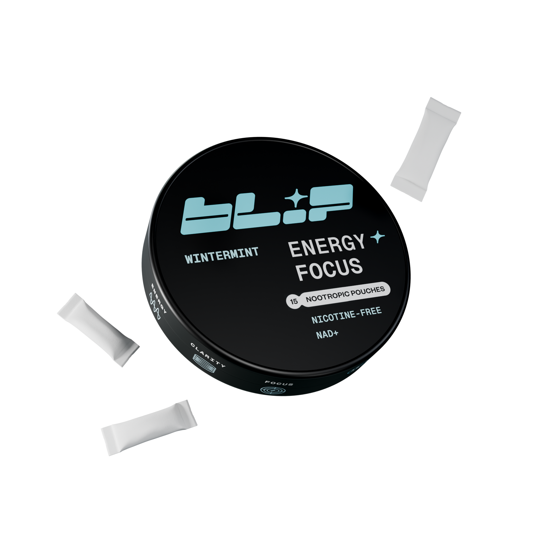 Energy + Focus Pouches - Wintermint - 12pk - RepRally